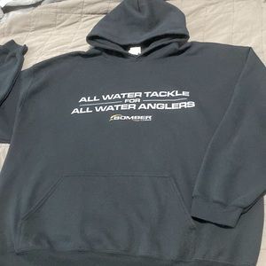 Oceans Streams Rivers & Lakes Bomber Lures Hoodie | Size XXL